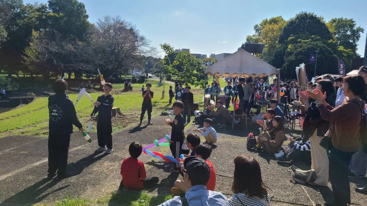 筑波大学ジャグリングサークルSheepの活動写真
