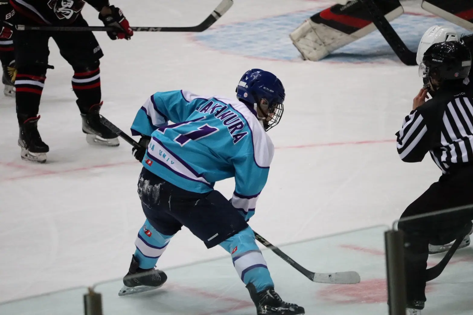 男子アイスホッケー部の活動写真