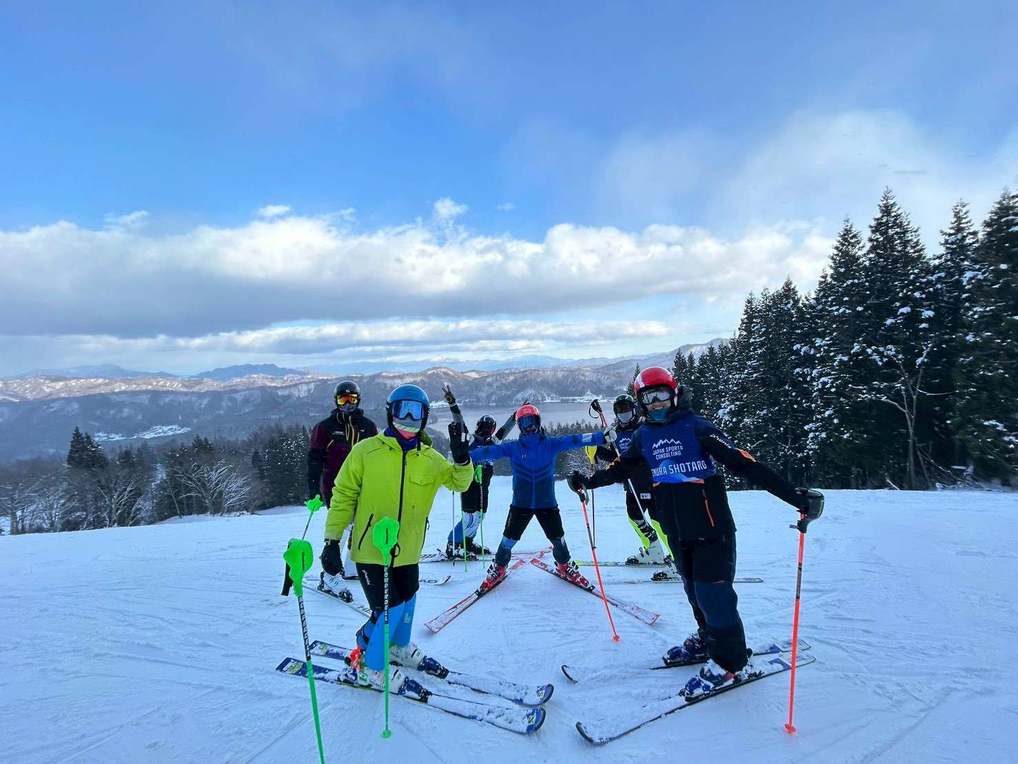 スキー部の活動写真