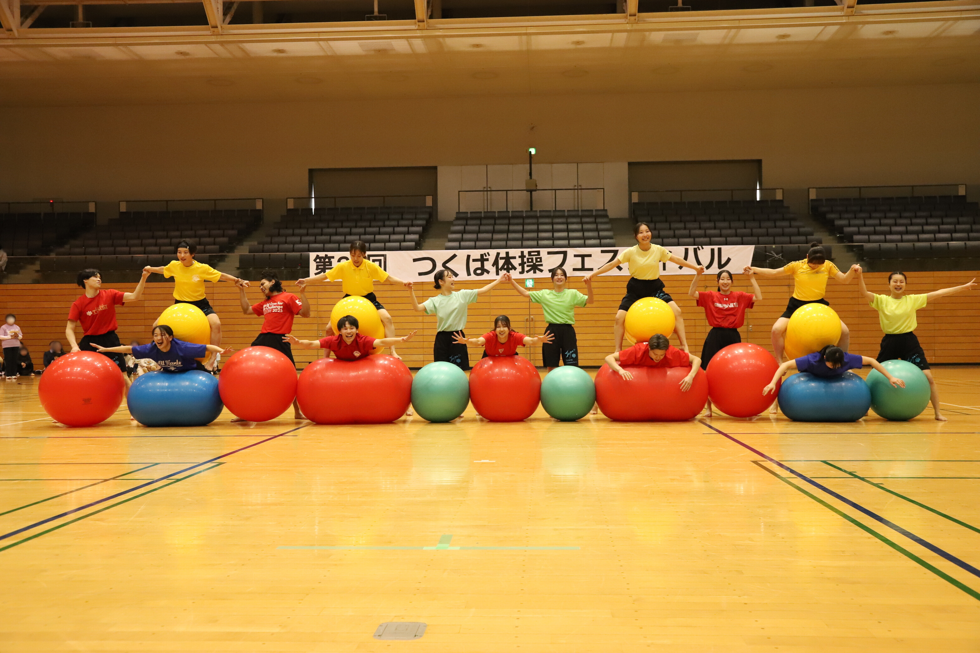 体操部の活動写真