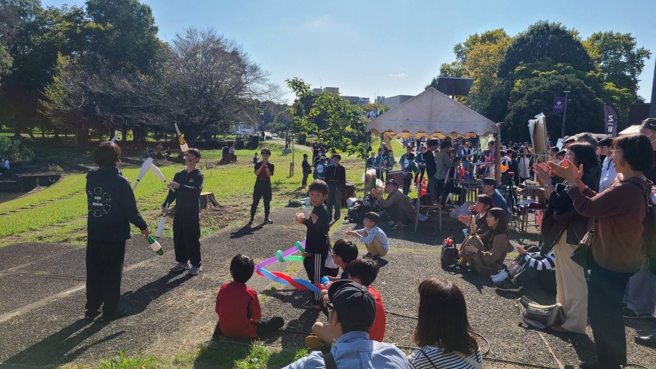 筑波大学ジャグリングサークルSheepの活動写真