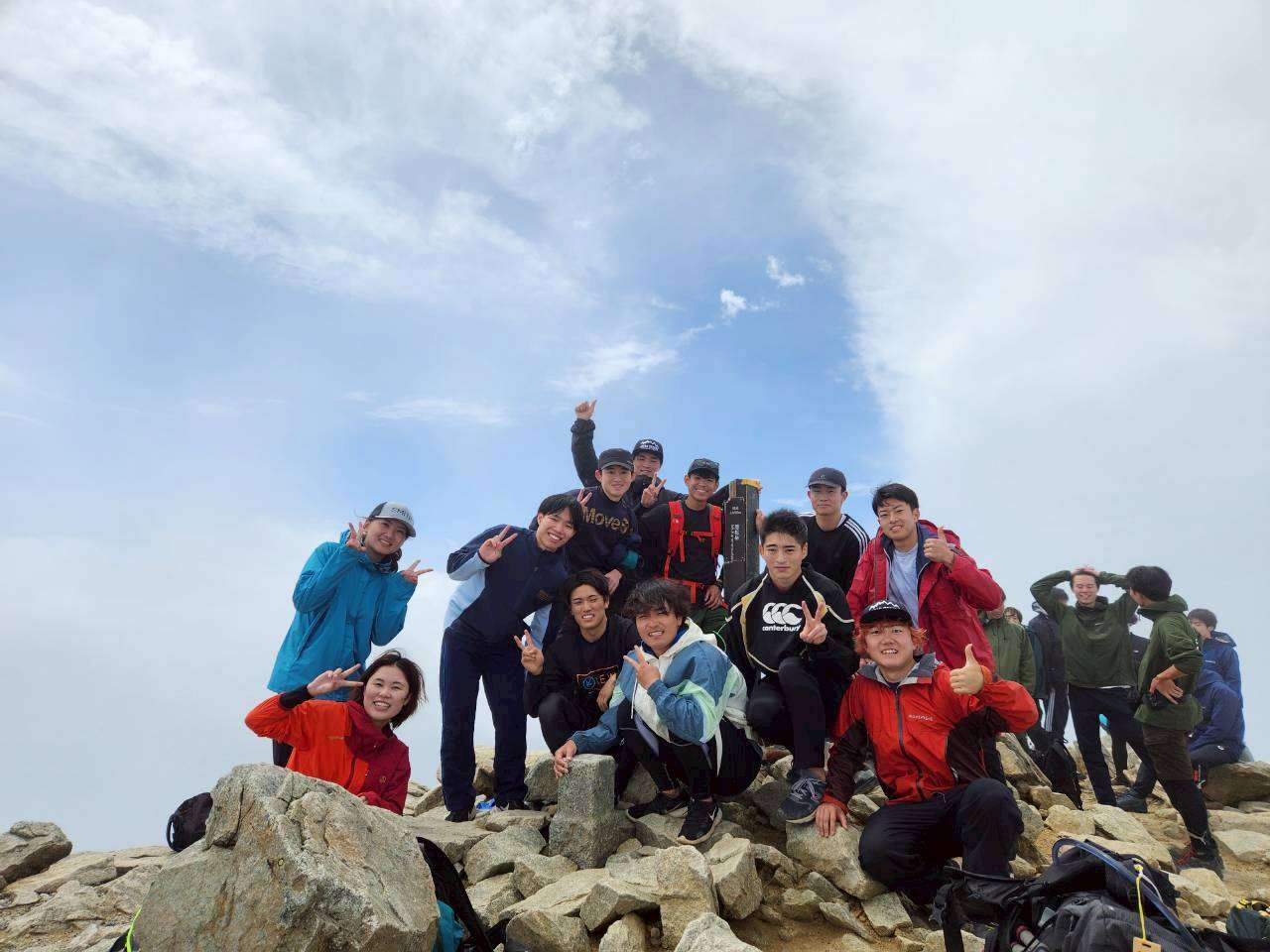 スキー部の活動写真