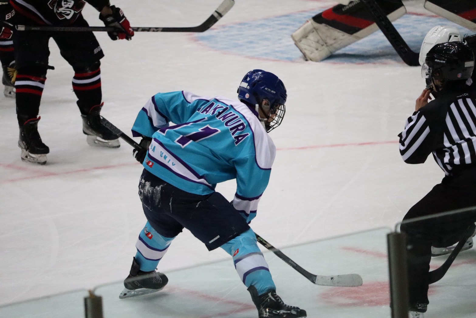 男子アイスホッケー部の活動写真