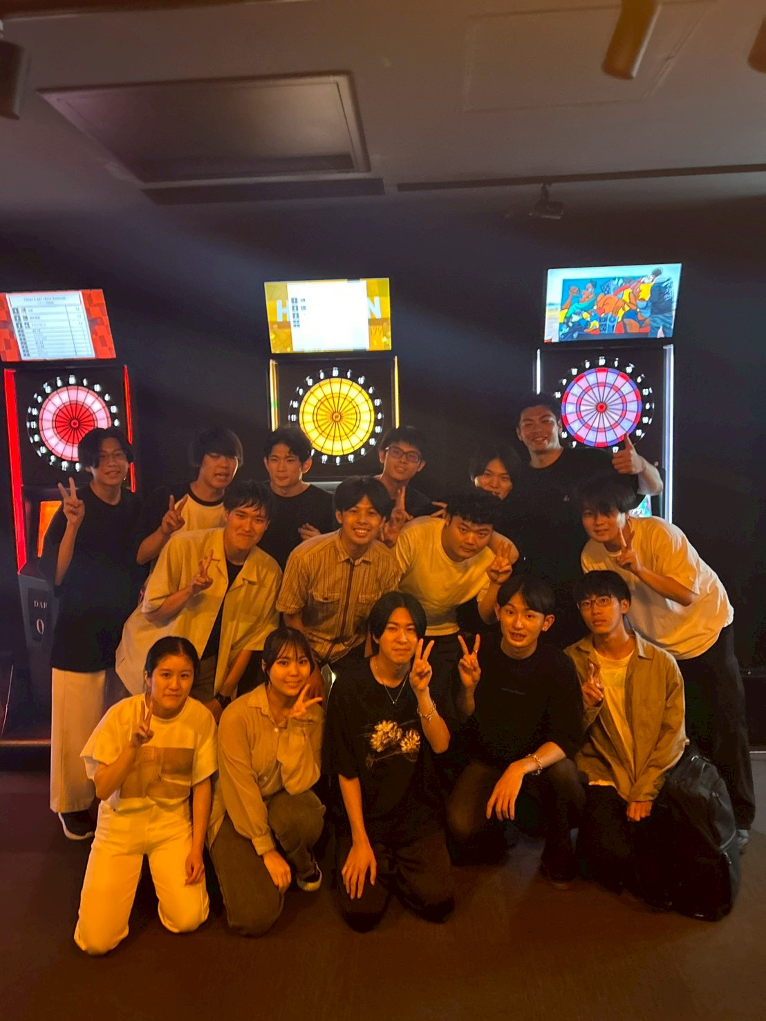 筑波大学ダーツ同好会の活動写真