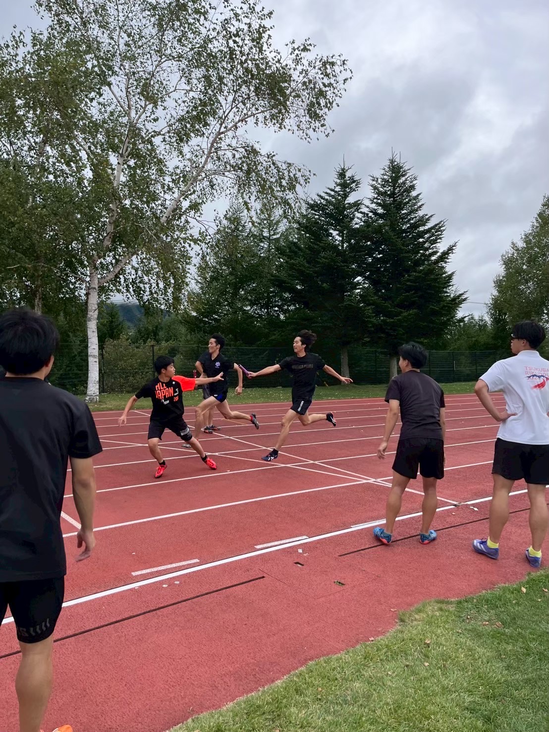 陸上競技同好会の活動写真