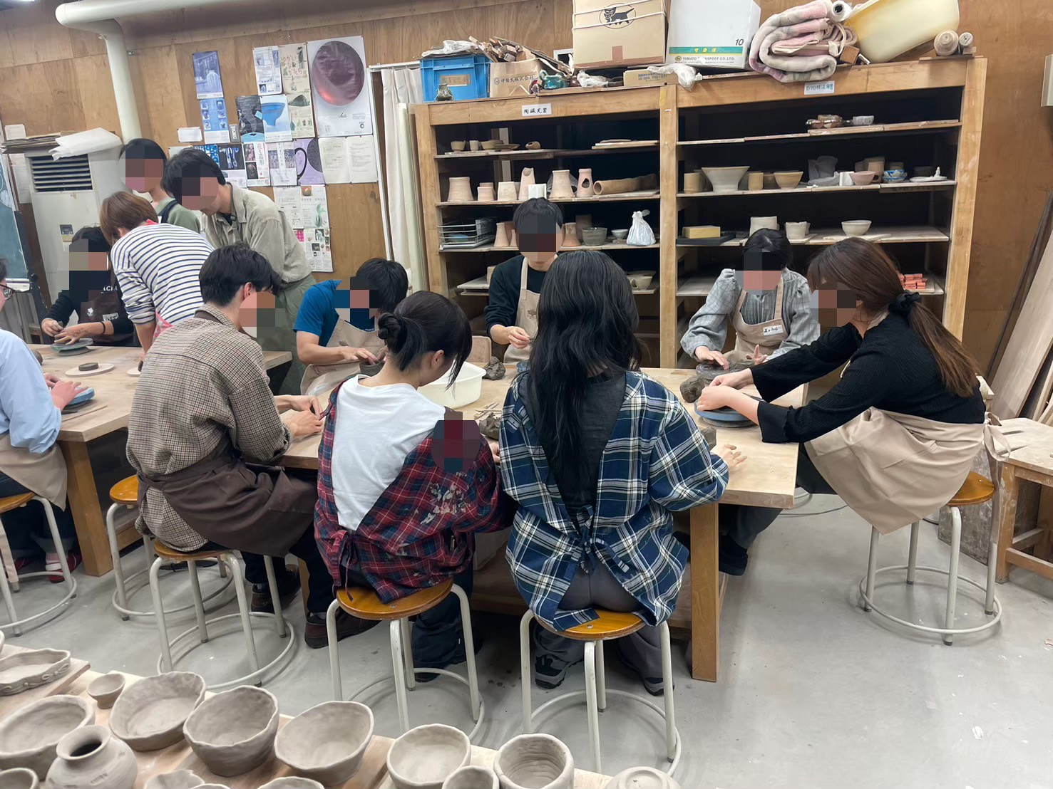 焼き物をつくる会の活動写真