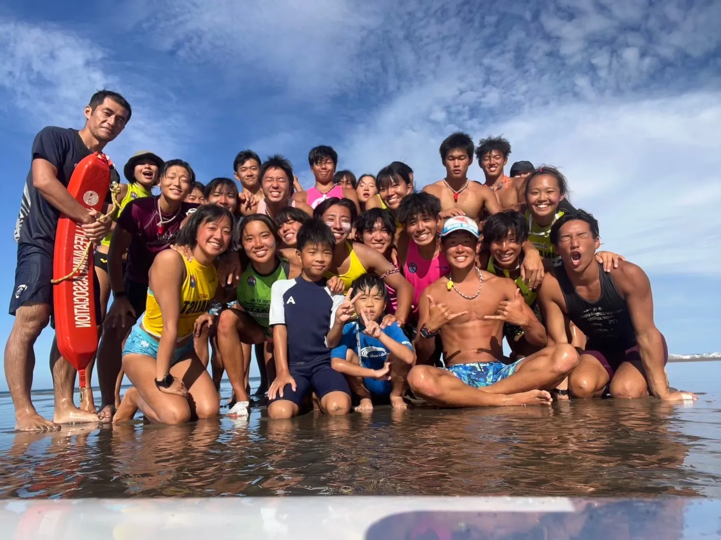 ライフセービング部の活動写真