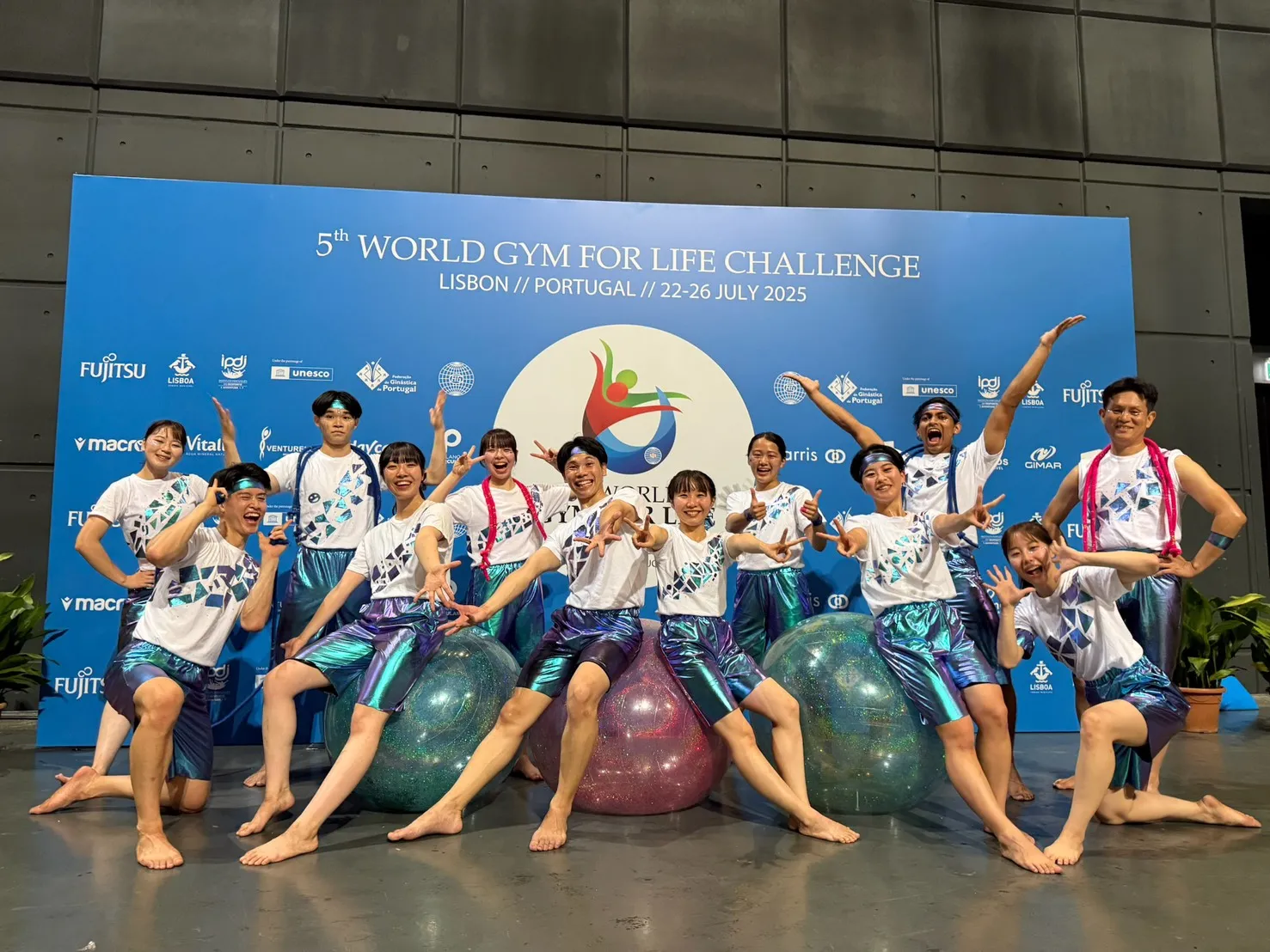 体操部の活動写真