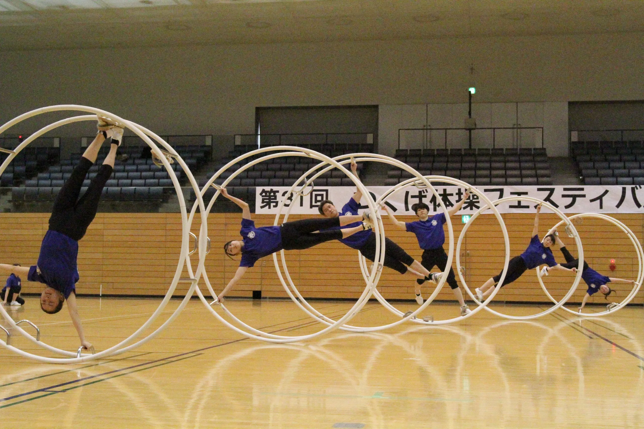 体操部の活動写真