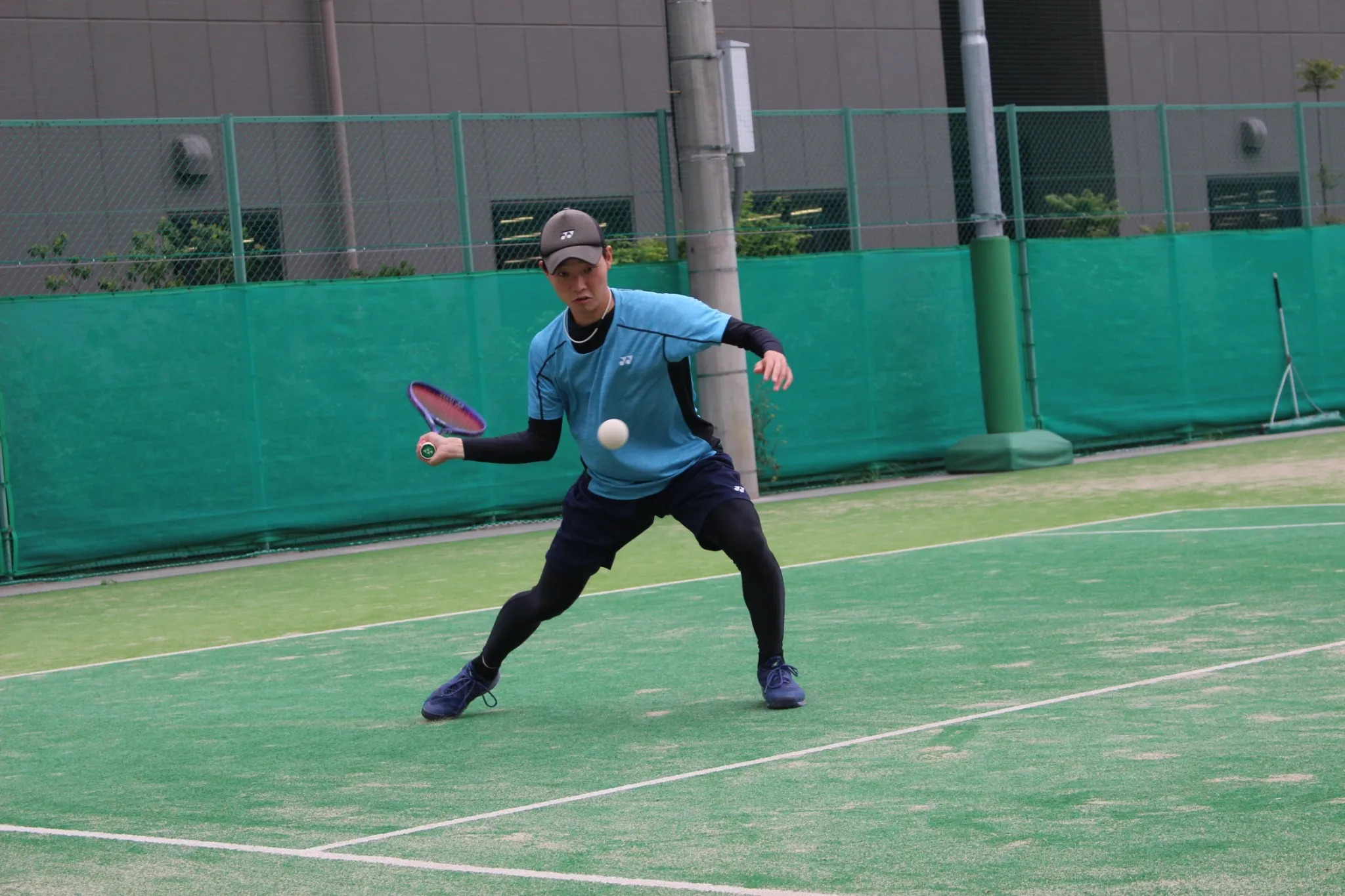 軟式庭球部の活動写真