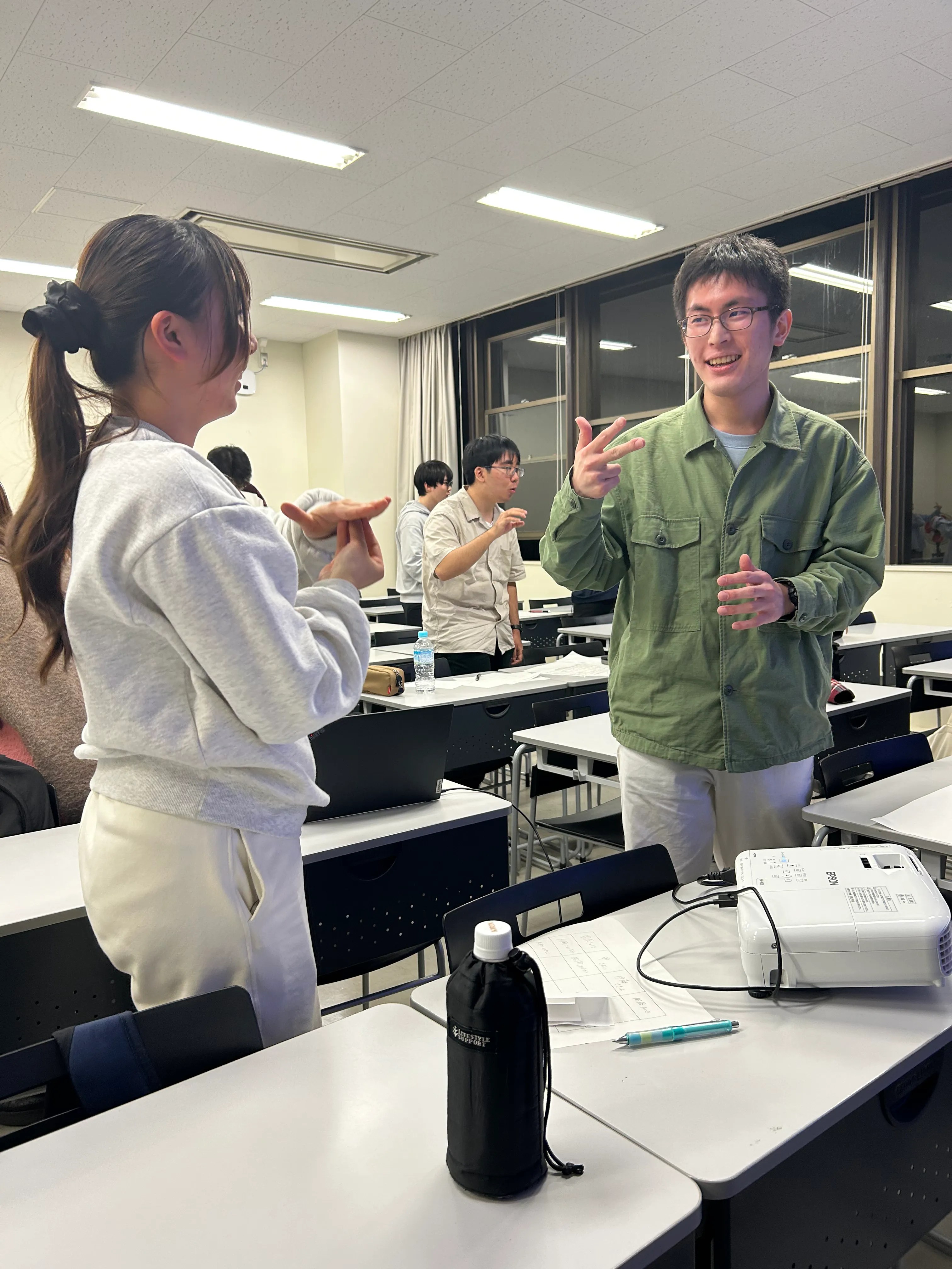 手話サークルの活動写真