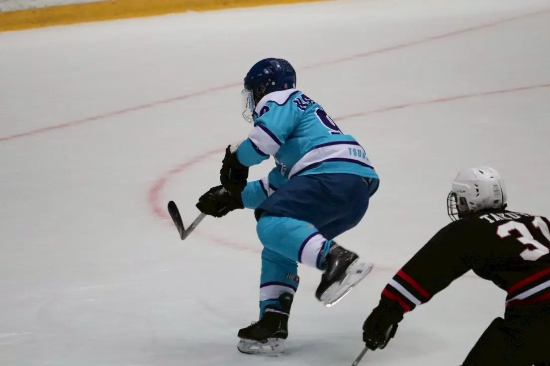 男子アイスホッケー部の活動写真