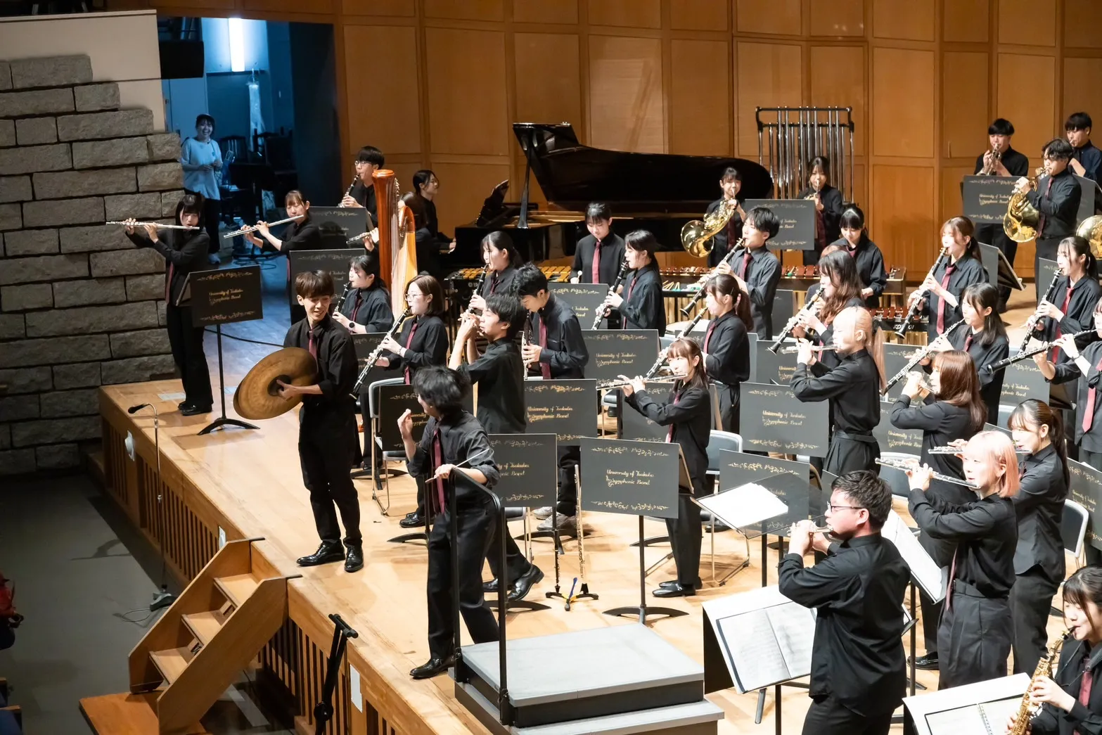 吹奏楽団の活動写真