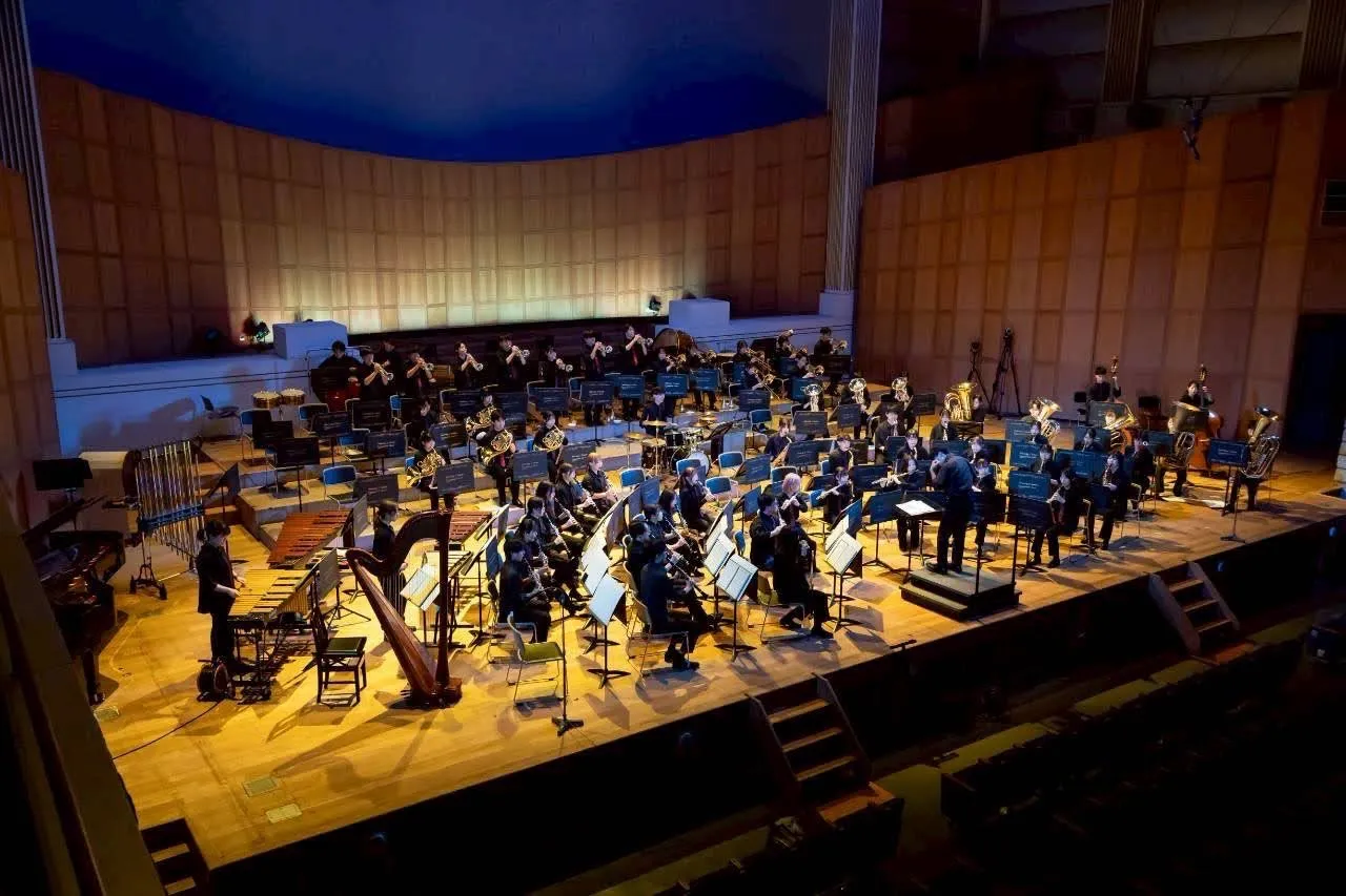 吹奏楽団の活動写真