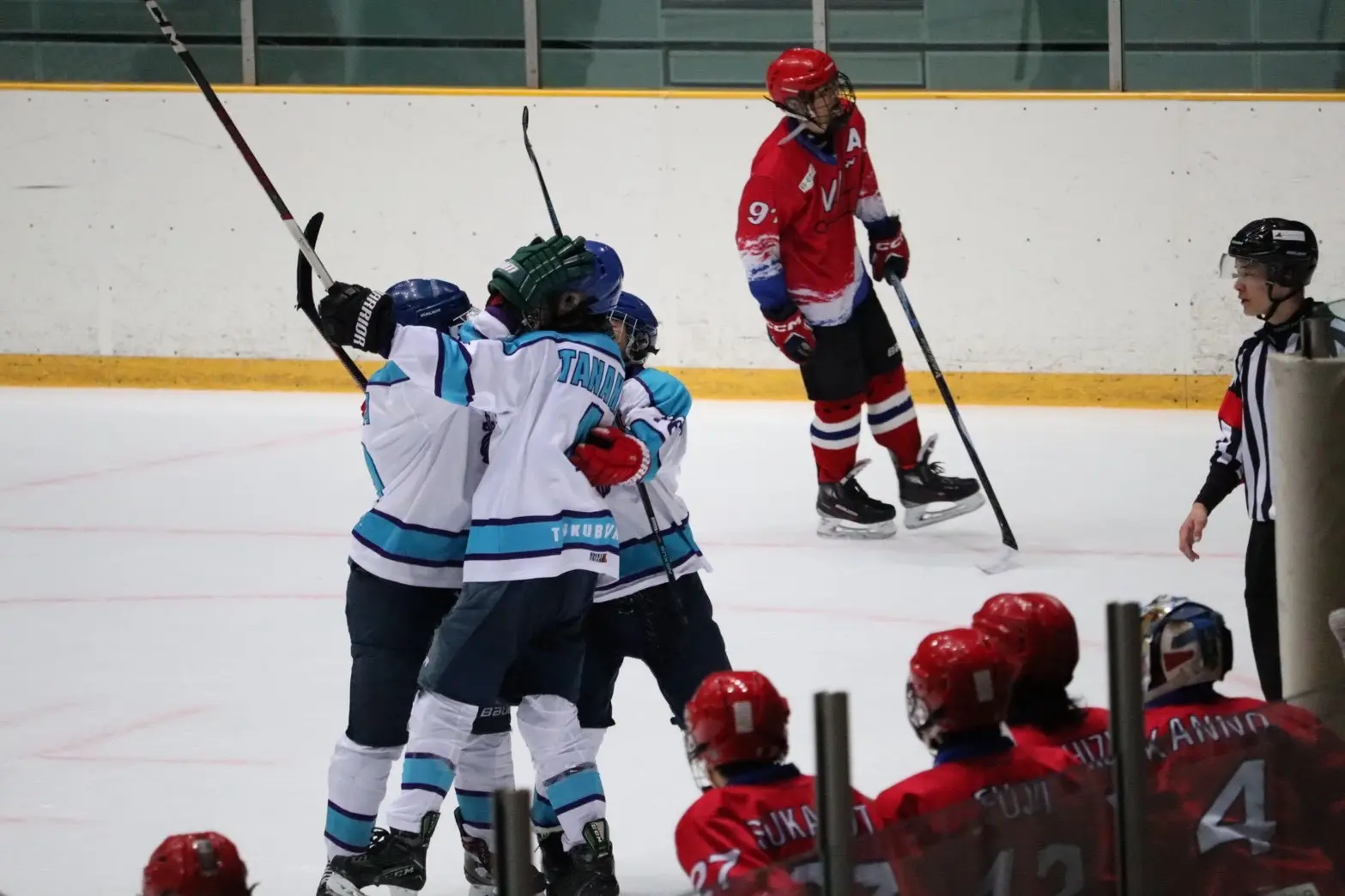 男子アイスホッケー部の活動写真