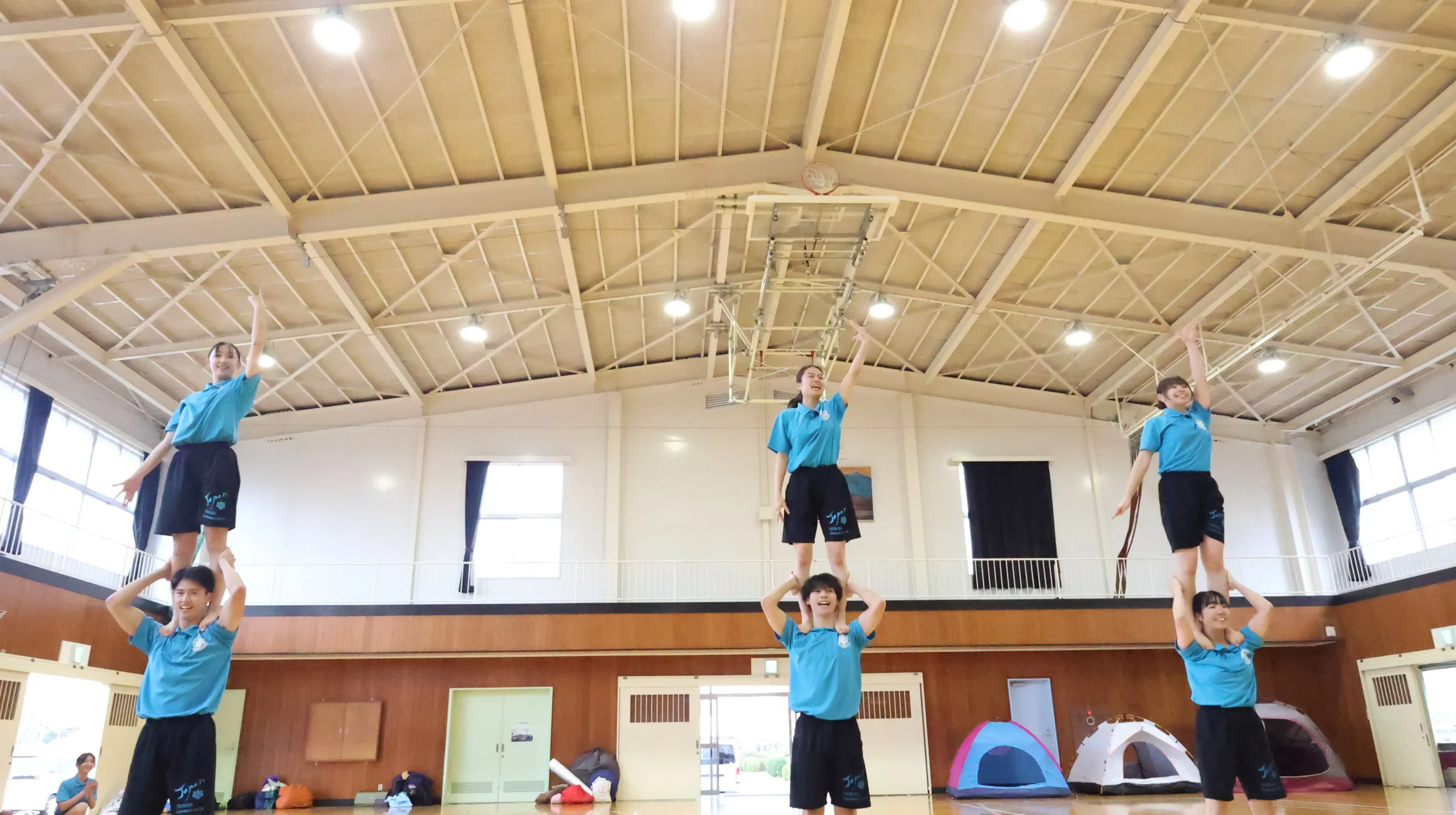 体操部の活動写真