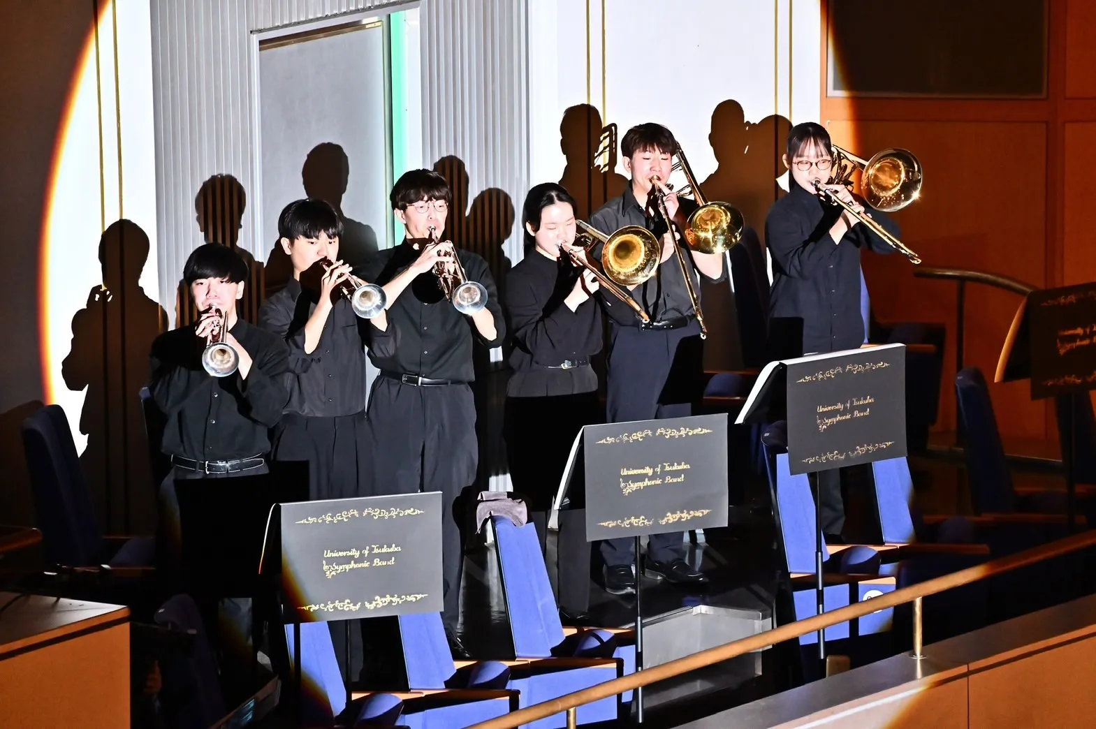 吹奏楽団の活動写真