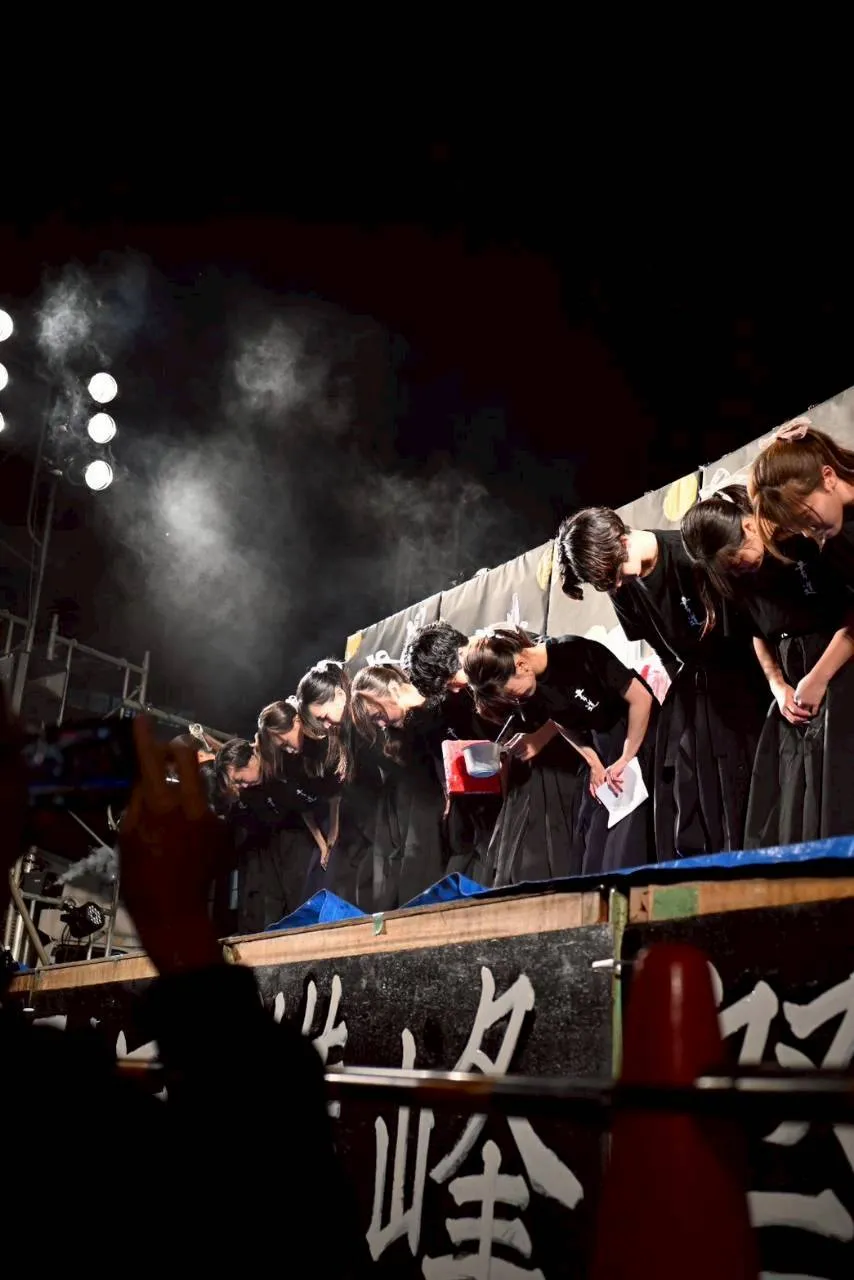 書道部の活動写真