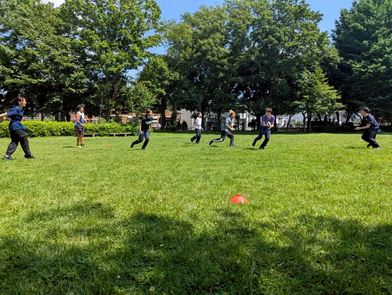 フラッグフットボールサークルの活動写真
