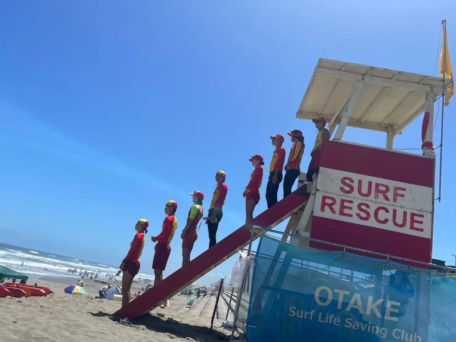 ライフセービング部の活動写真